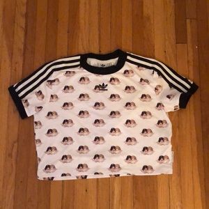 Adidas / Fiorucci colab short sleeve t-shirt